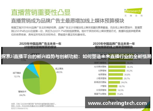 探索Ji直播平台的新兴趋势与创新功能：如何塑造未来直播行业的全新格局